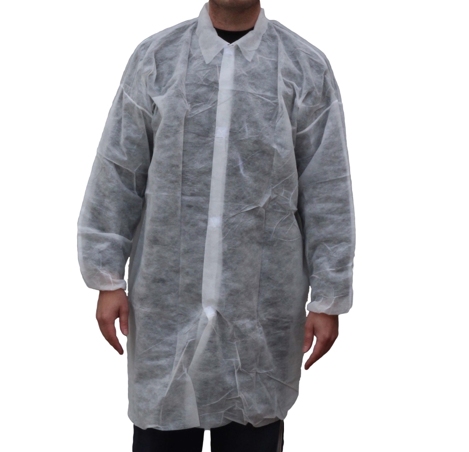 DLCWXL	Lab Coats PP 30GSM, XL White