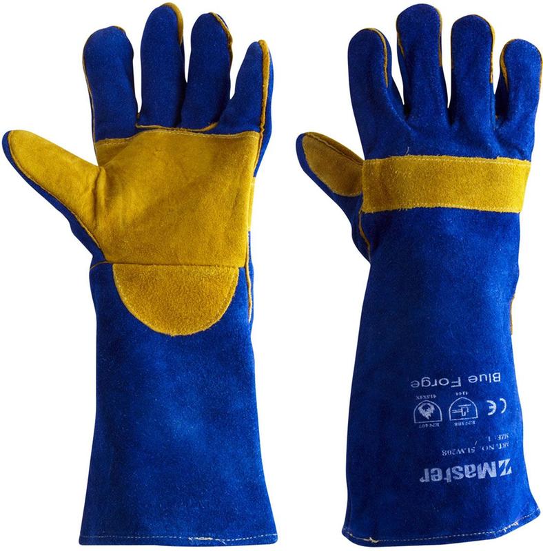 5LW208	Maxisafe - Master Forge Blue Premium Gauntlet Welder