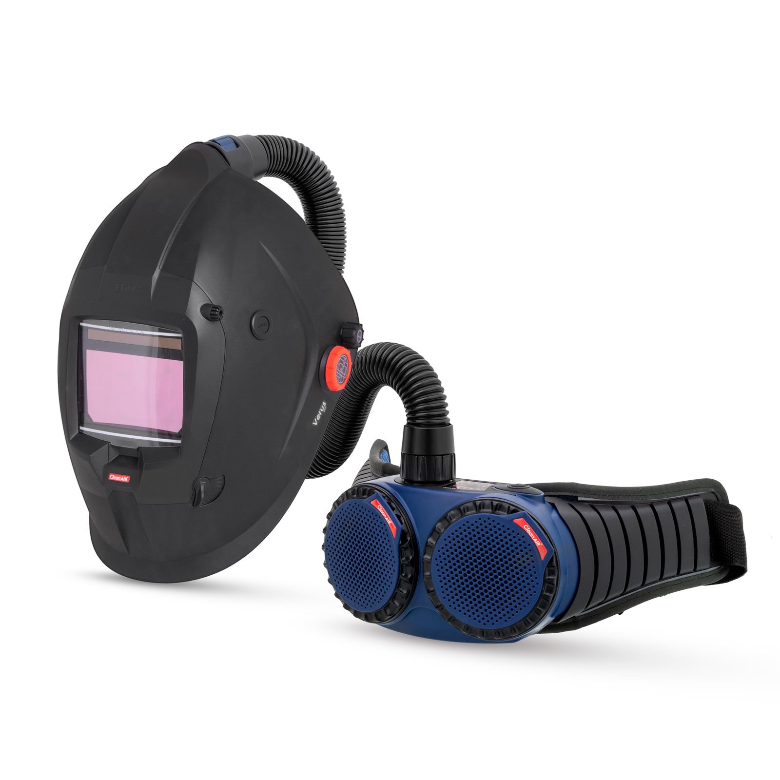 R303001	CleanAir - Verus Welding Helmet CleanAir Aergo PAPR Kit