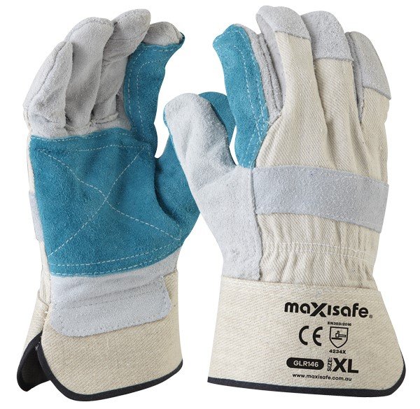 GLR146	Maxisafe - Heavy Duty Polisher Glove - Reinforced Palm