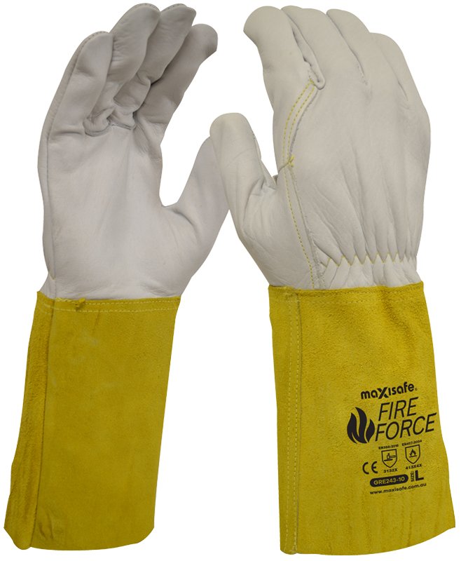 GRE243	Maxisafe - Fireforce Extended Cuff Rigger Glove