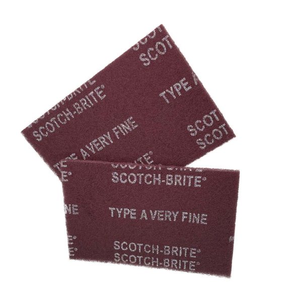 SB92140	3M - Scotch-Brite - Maroon 150 x 230