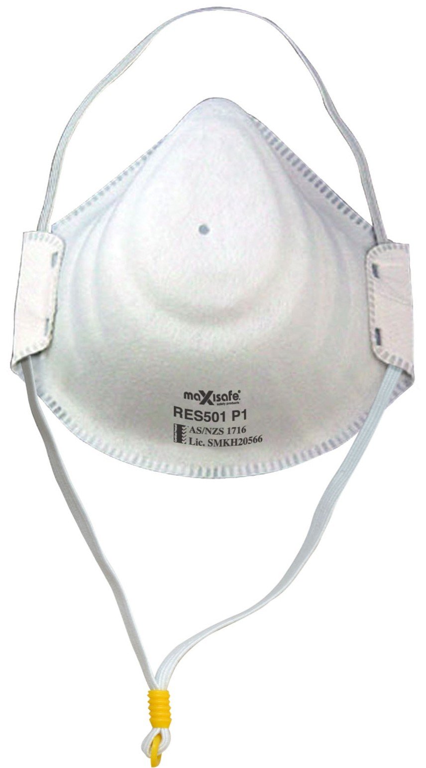RES501	Maxisafe - P1 Moulded Premium Disposable Mask - Box Of 20