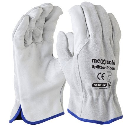 GPS191-08	Maxisafe - Split Back Leather Rigger Glove