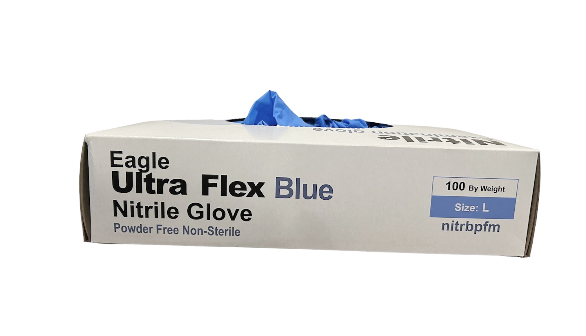 NITRBPF	Eagle - Ultra-Flex Disposable Gloves Blue - Box Of 100