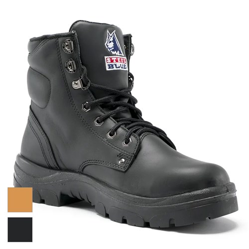 312102	Steel Blue - Argyle Boots - Black / Sand / Wheat