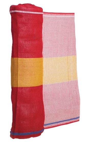 BOM776	Onion Barrier Mesh, UV Resistant PE  (900MM High x 50M Roll) - Red & Orange