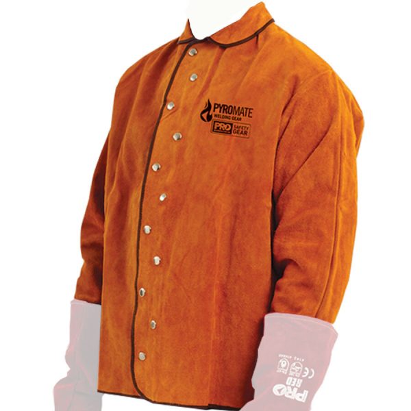 7PJL41	Elliotts - Chrome Leather Welding Jacket