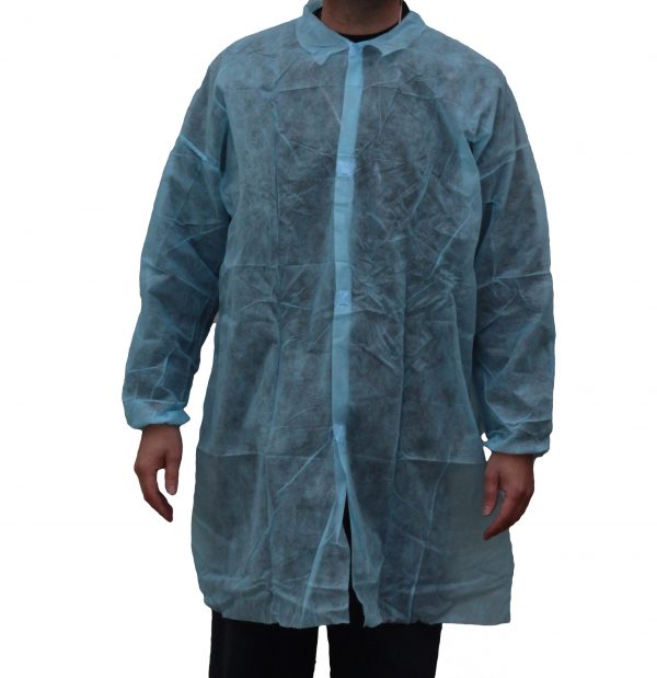 DLCBXL	Lab Coats PP 30GSM, XL Blue