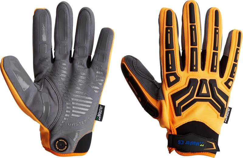 5MC852	 Master - Dogman Hi-Vis Silicone Grip Palm TPR Glove
