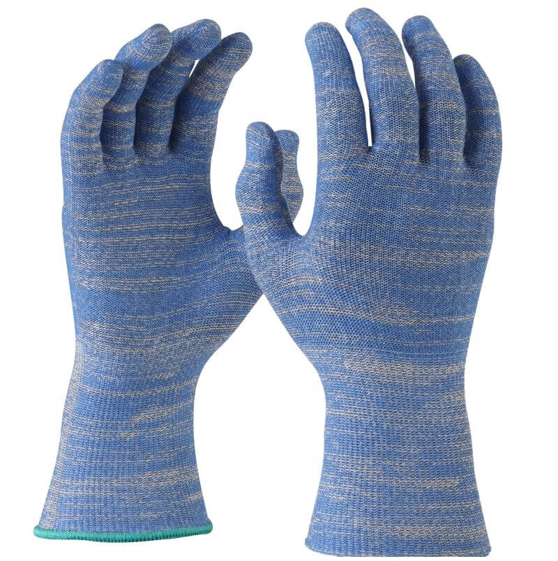 GKB167-09	Microfresh - Cut E 'Food Grade' C5 Liner Glove Blue - (Cut - E)	- L