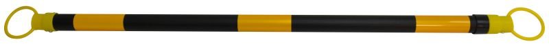 BCB739	Retractable ABS Cone Bar (Extendable 135CM - 210CM) - Yellow/Black