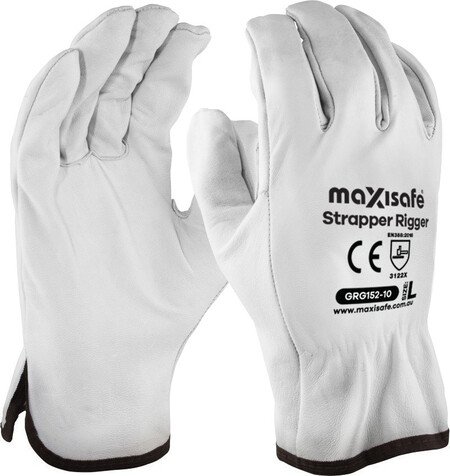 GRG152	Maxisafe - Economy Full Grain Rigger Glove