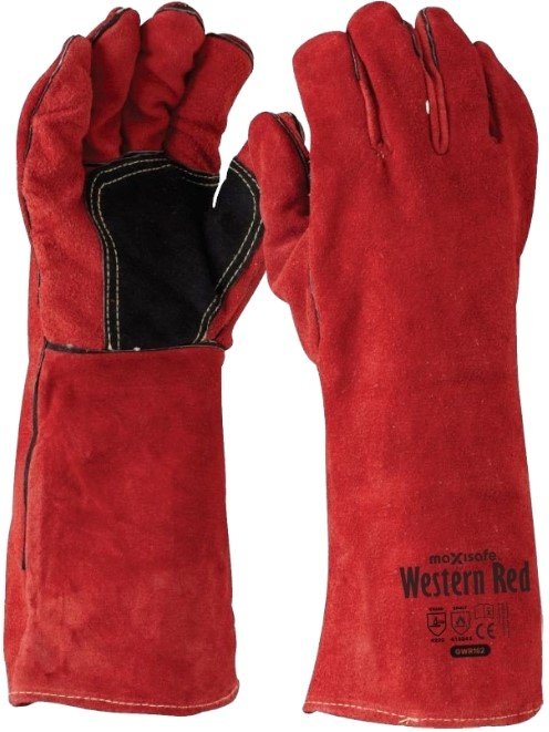 GWR162	Maxisafe - Western Red Premium Gauntlet Welder