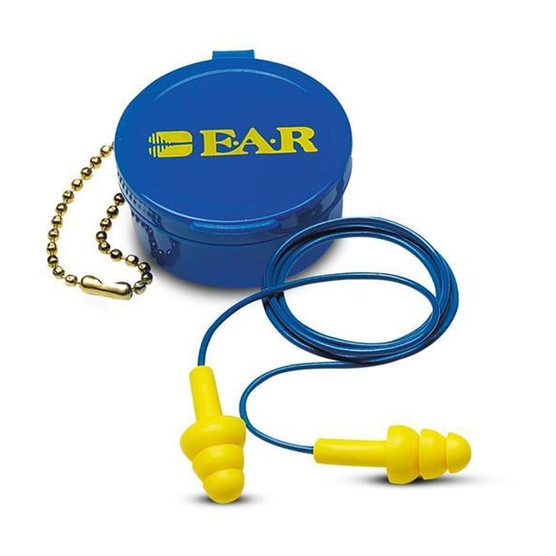 04EP031	3M - Ultrafit Corded Earplugs With Case Class 3 / 18dB - 01 Pair