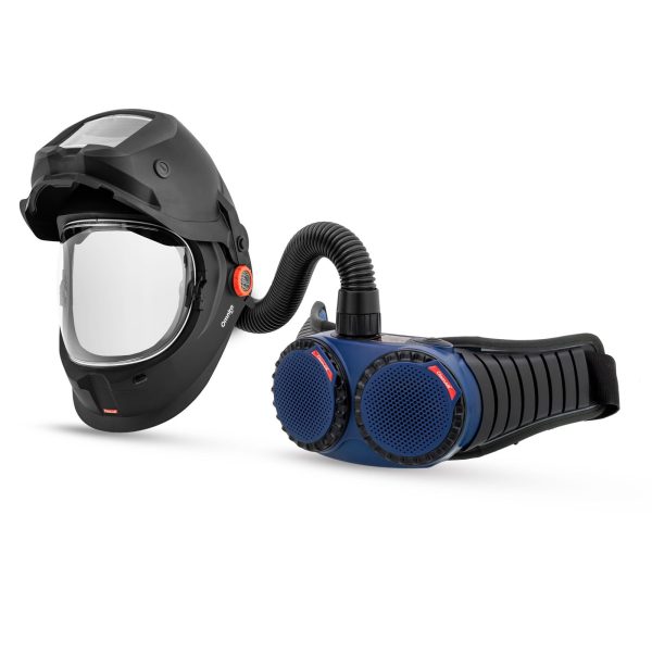 R303201	CleanAir - Omnira Combi Welding Helmet With CleanAir AerGo PAPR Kit