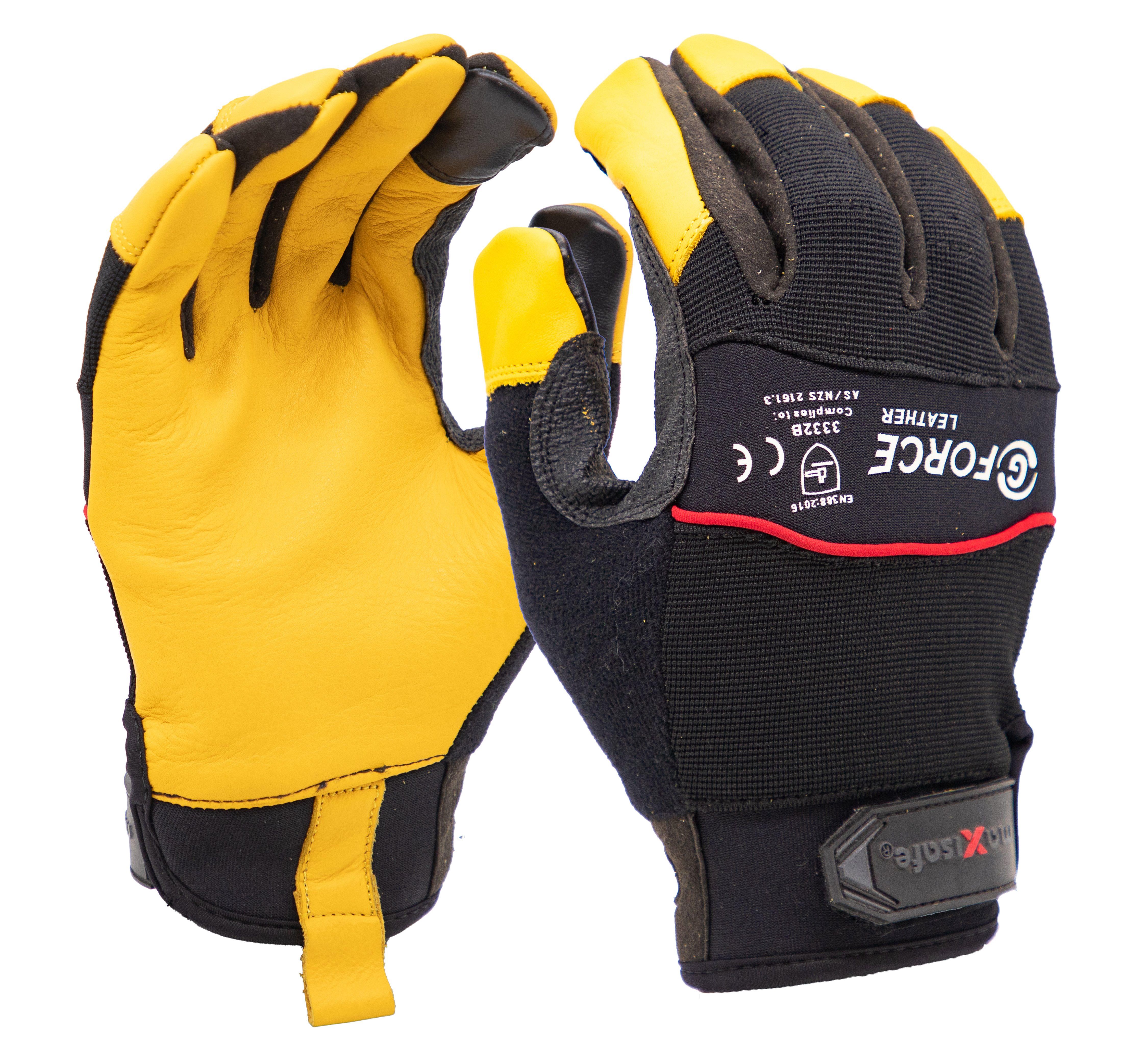 GML158-12	G-Force - Leather Mechanics Glove	- 3XL